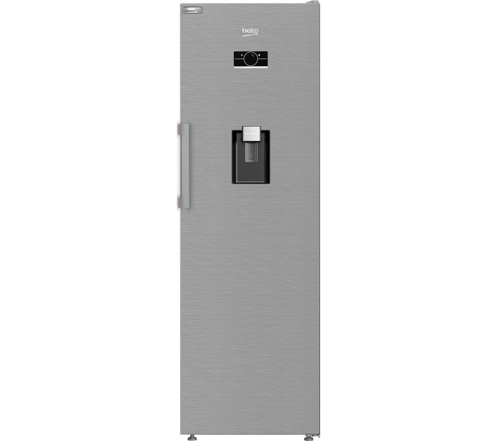 BEKO Pro HarvestFresh AeroFlow LNP5686LDVPS Tall Fridge - Stainless Steel
