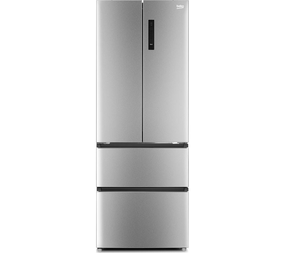 BEKO GN14790PX Fridge Freezer - Brushed Steel