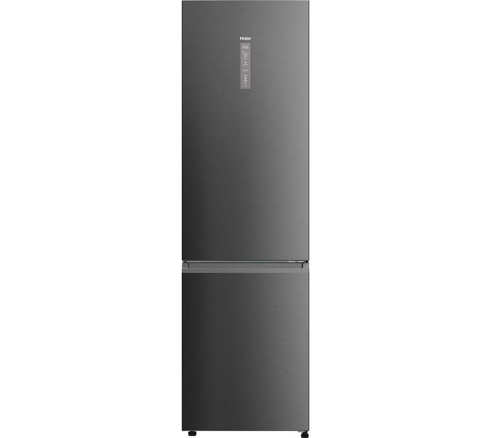 HAIER HDPW5620ANPD Smart 70/30 Fridge Freezer - Platinum Inox