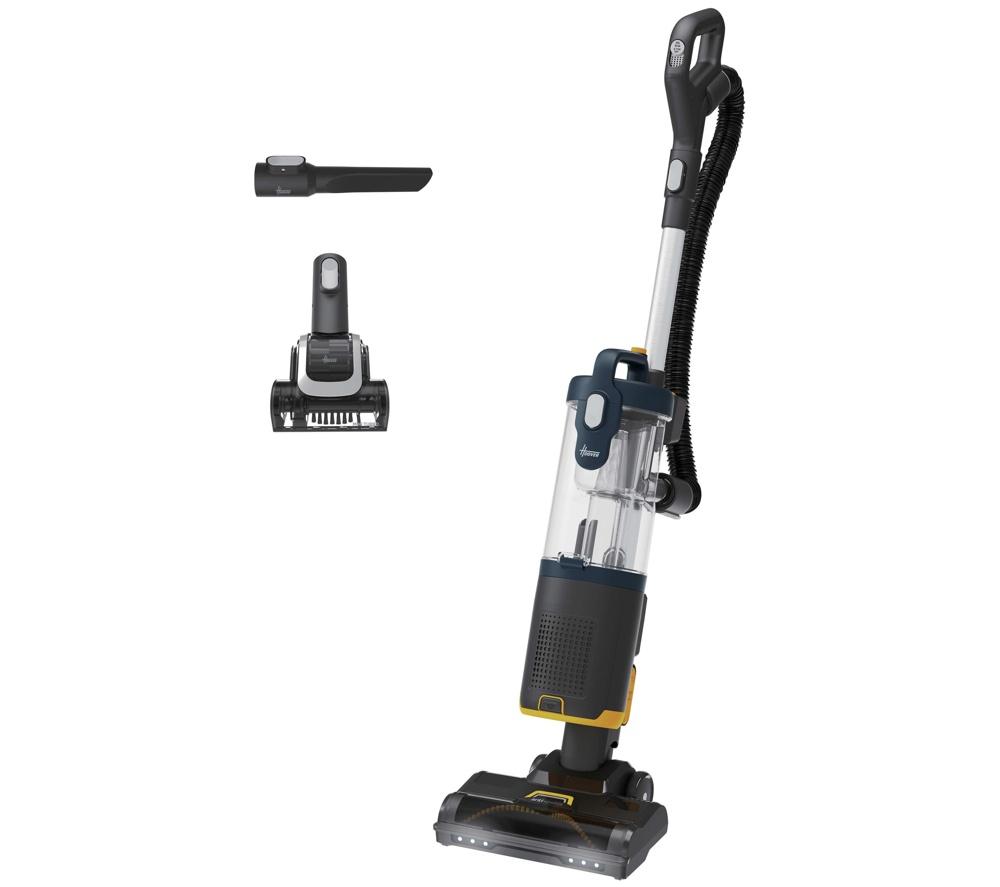 HOOVER HL4 Push&Lift Pet HL410PT Upright Bagless Vacuum Cleaner - Titanium, Blue & Orange