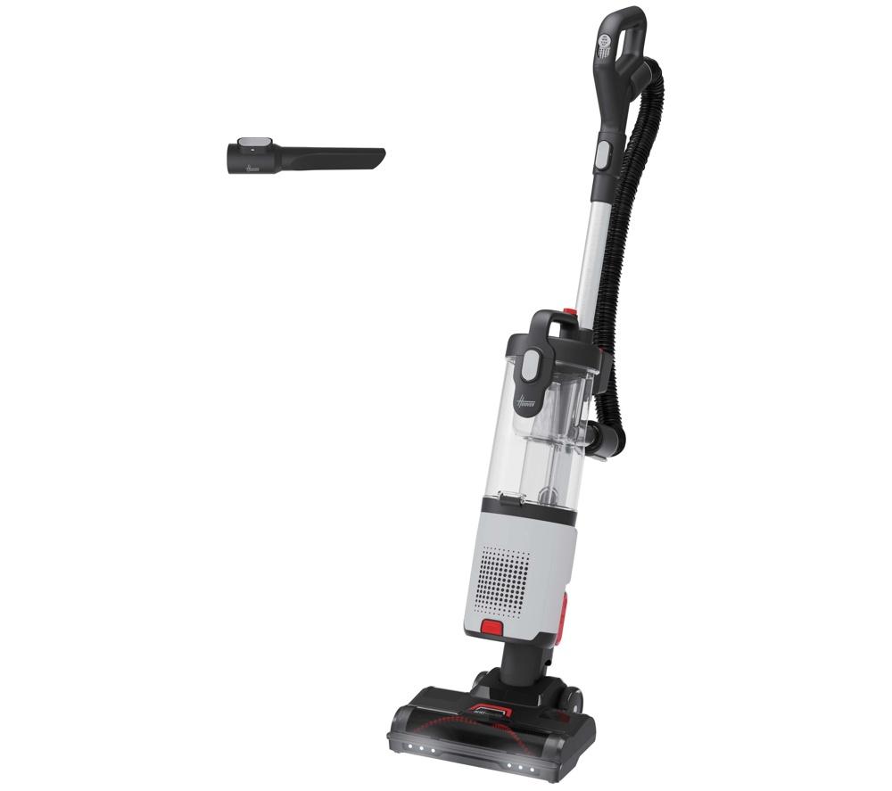 HOOVER HL4 Push&Lift HL410HM Upright Bagless Vacuum Cleaner - Grey, Red & Titanium