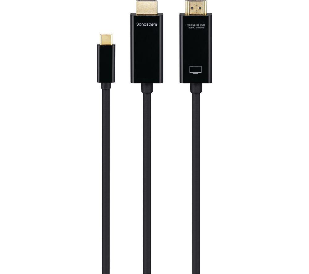 SANDSTROM S2HDMC125 USB Type-C to HDMI Cable - 2 m