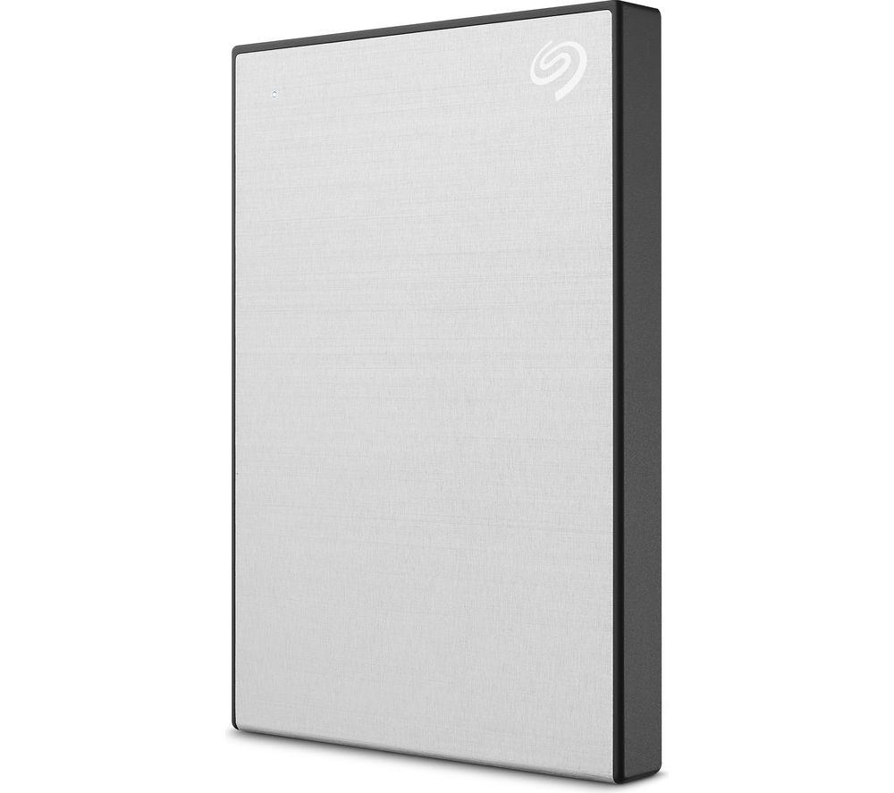 SEAGATE One Touch Portable Hard Drive - 2 TB, Silver