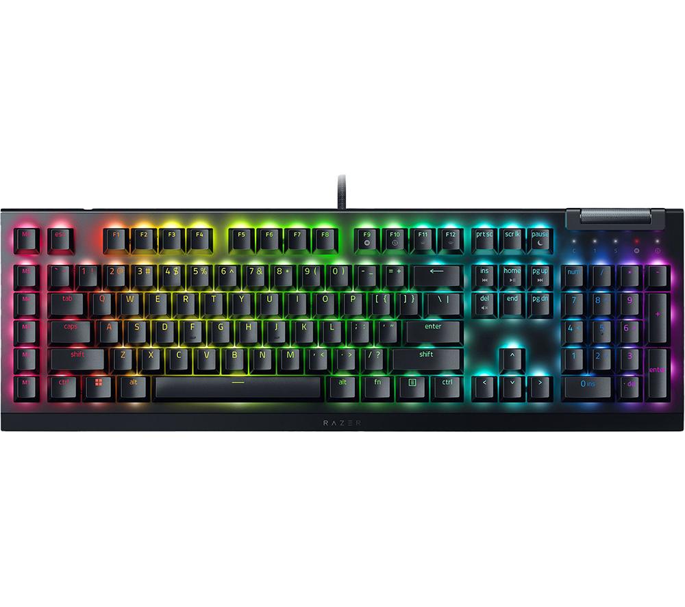 RAZER Blackwidow V4 X Mechanical Gaming Keyboard - Black