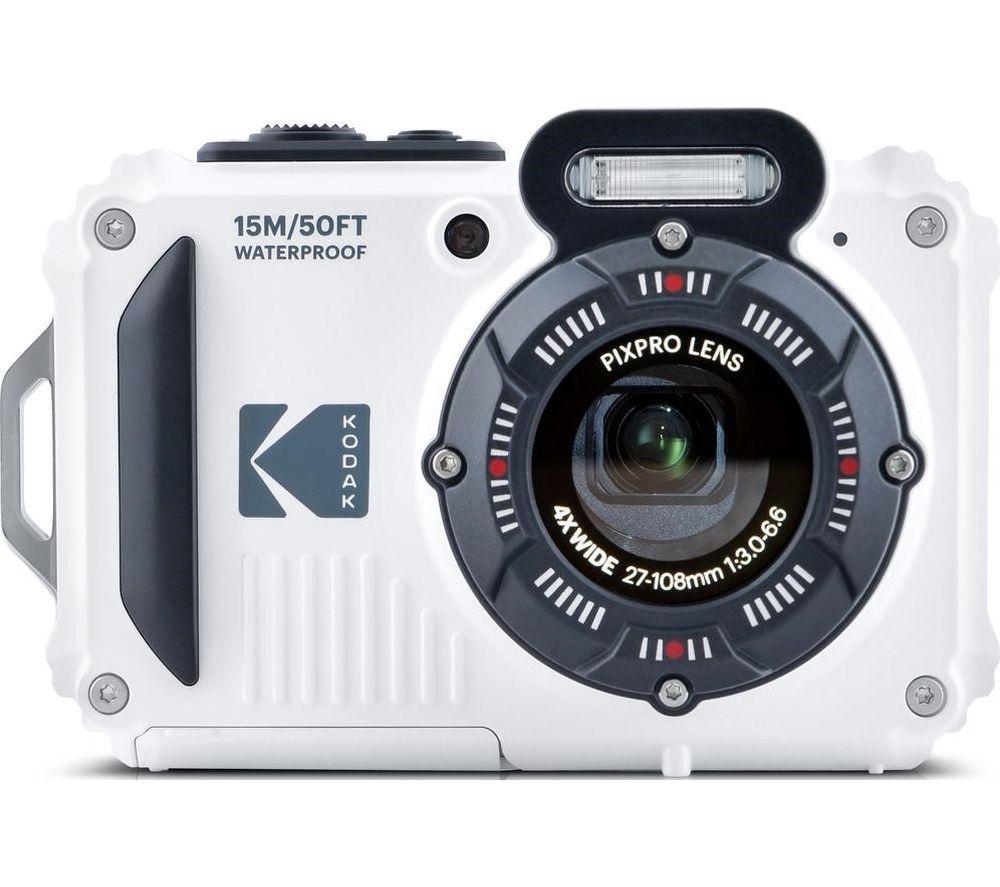 KODAK PixPro WPZ2 Tough Compact Camera - White