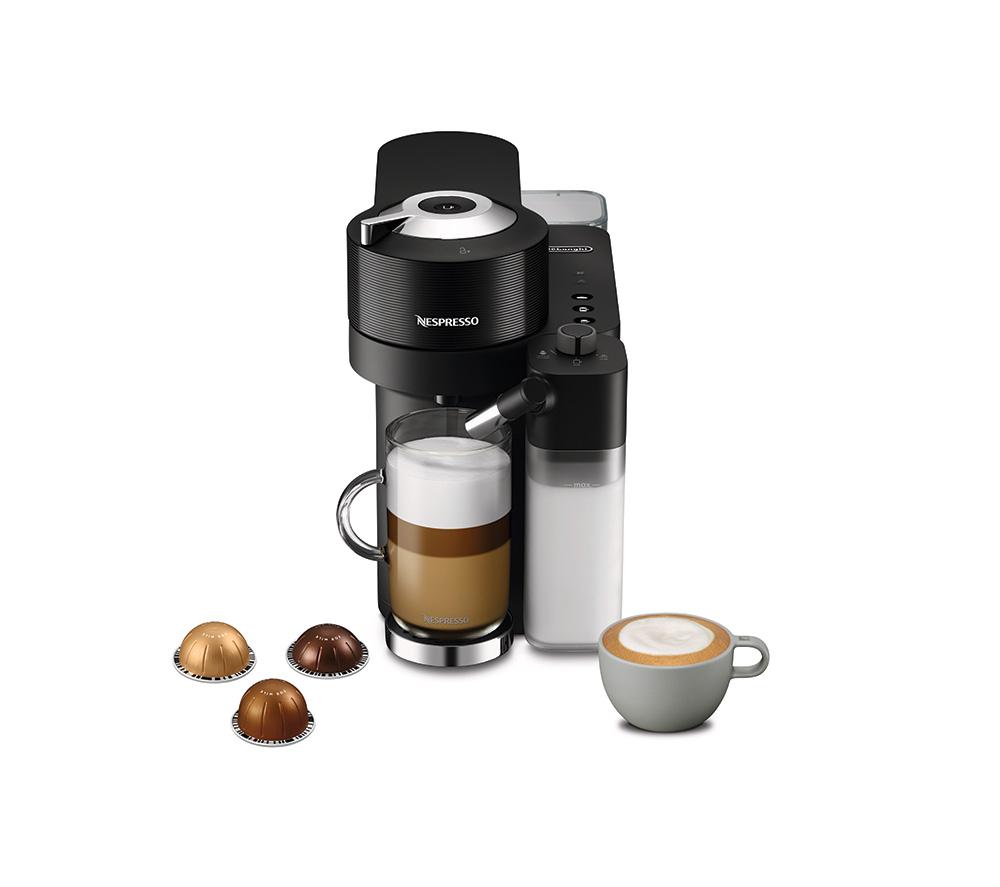 NESPRESSO by De Longhi Vertuo Lattissima ENV300.B Smart Coffee Machine - Black