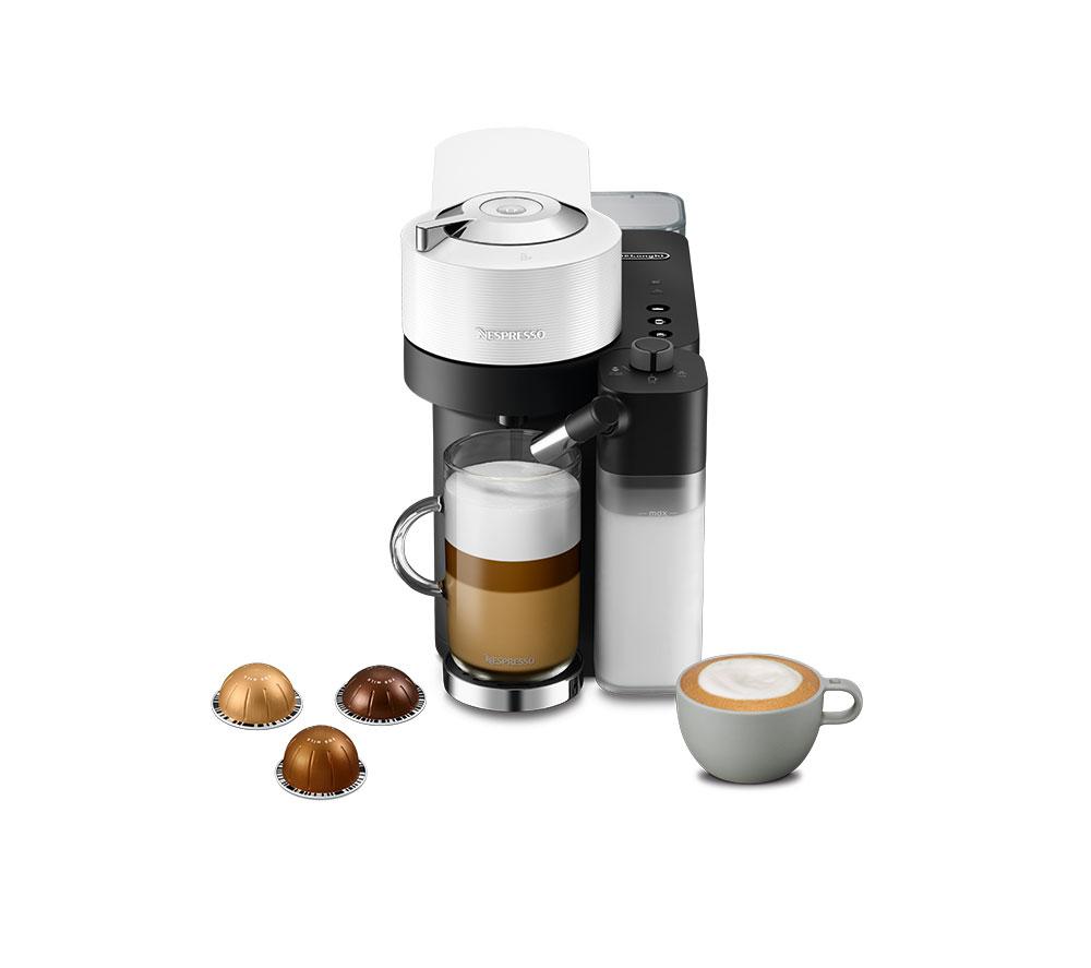 NESPRESSO by De Longhi Vertuo Lattissima ENV300.W Smart Coffee Machine - White