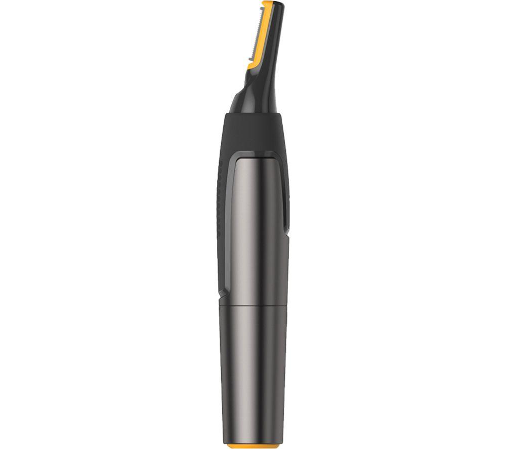 JML A001614 Microtouch Titanium Max Nose & Ear Trimmer - Black & Grey