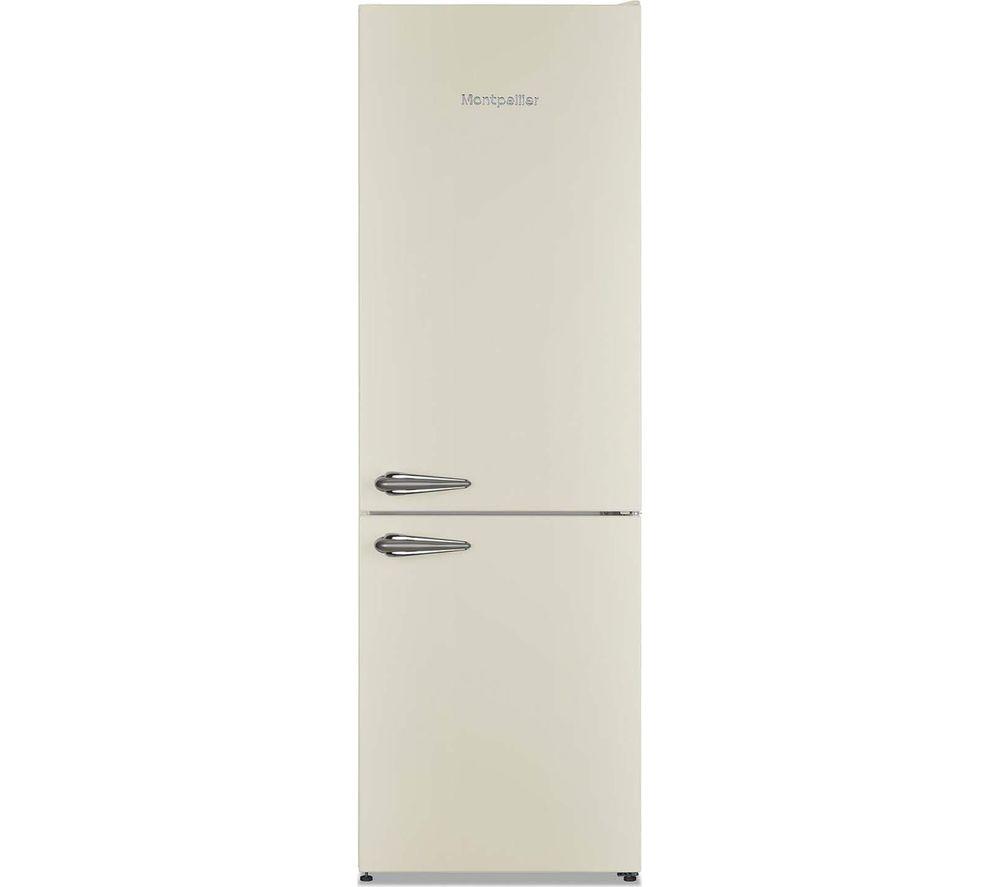MONTPELLIER Retro MAB386EC 60/40 Fridge Freezer - Cream