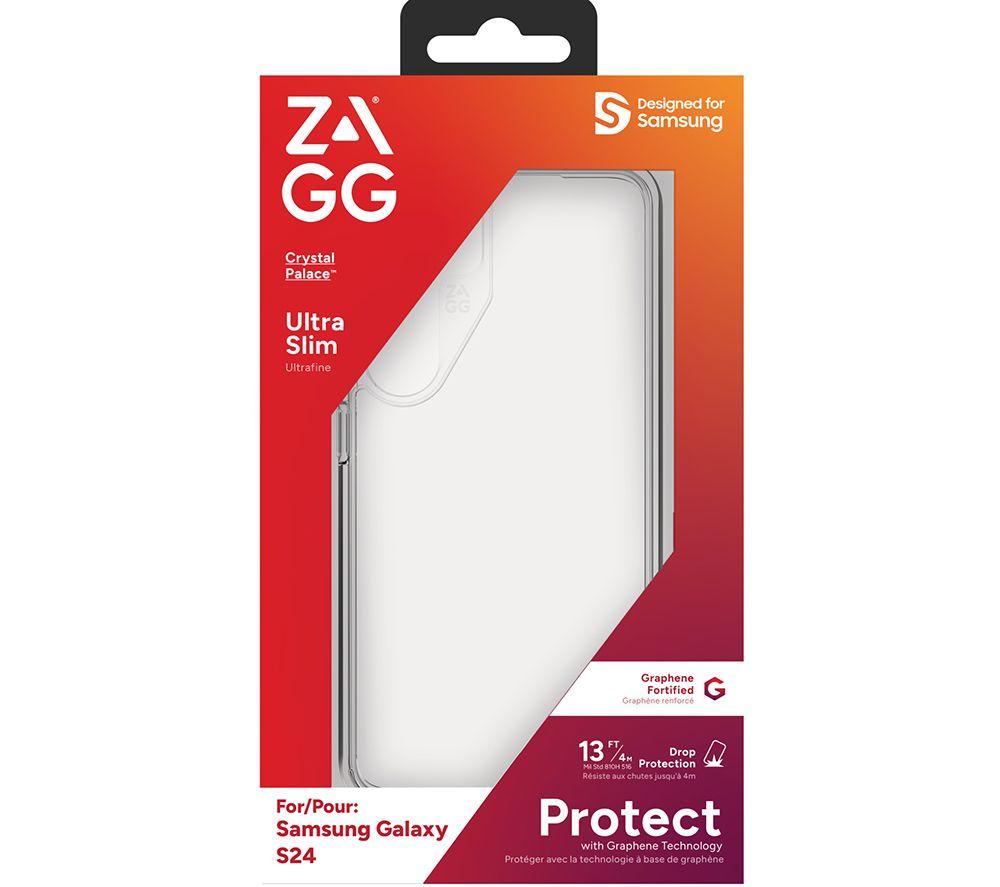 ZAGG Crystal Palace Galaxy S24 Case - Clear