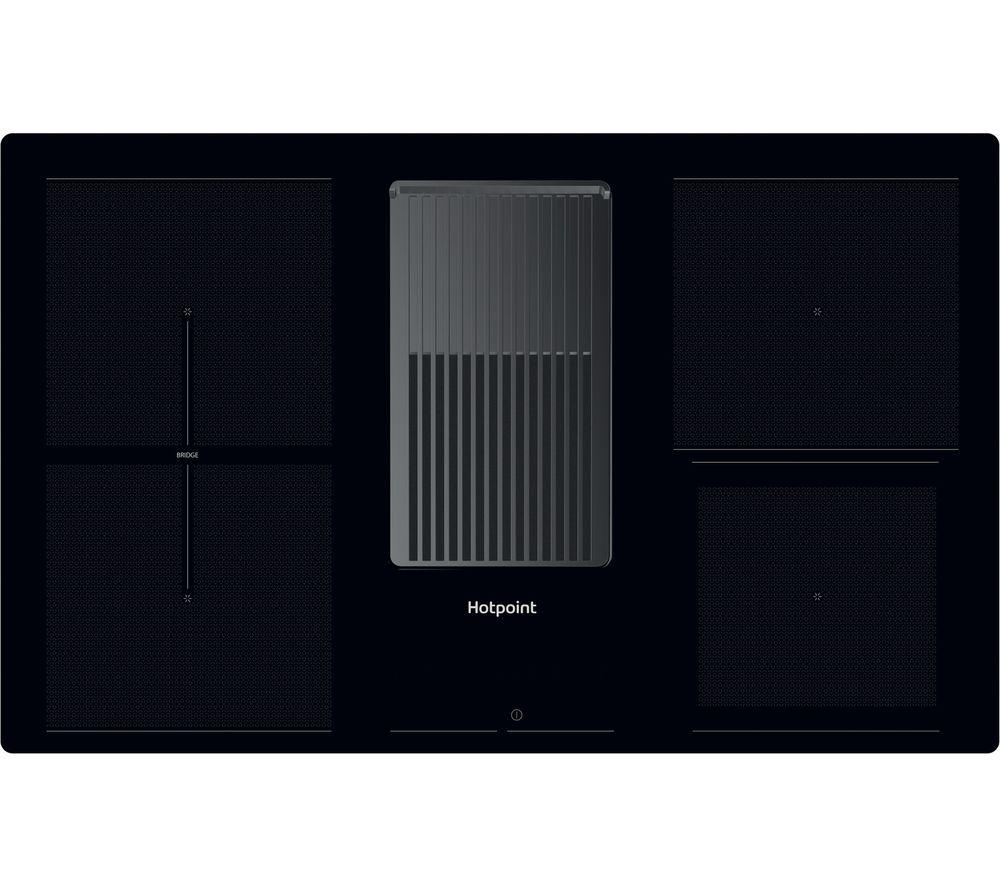 HOTPOINT PVH 92 B K/F KIT 83 cm Electric Induction Hob - Black