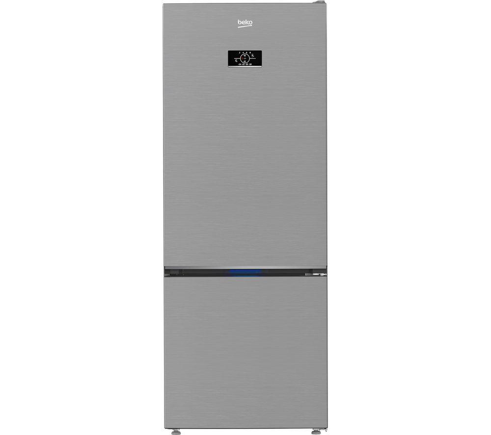 BEKO Pro HarvestFresh AeroFlow CNG5785VPS 60/40 Fridge Freezer - Stainless Steel