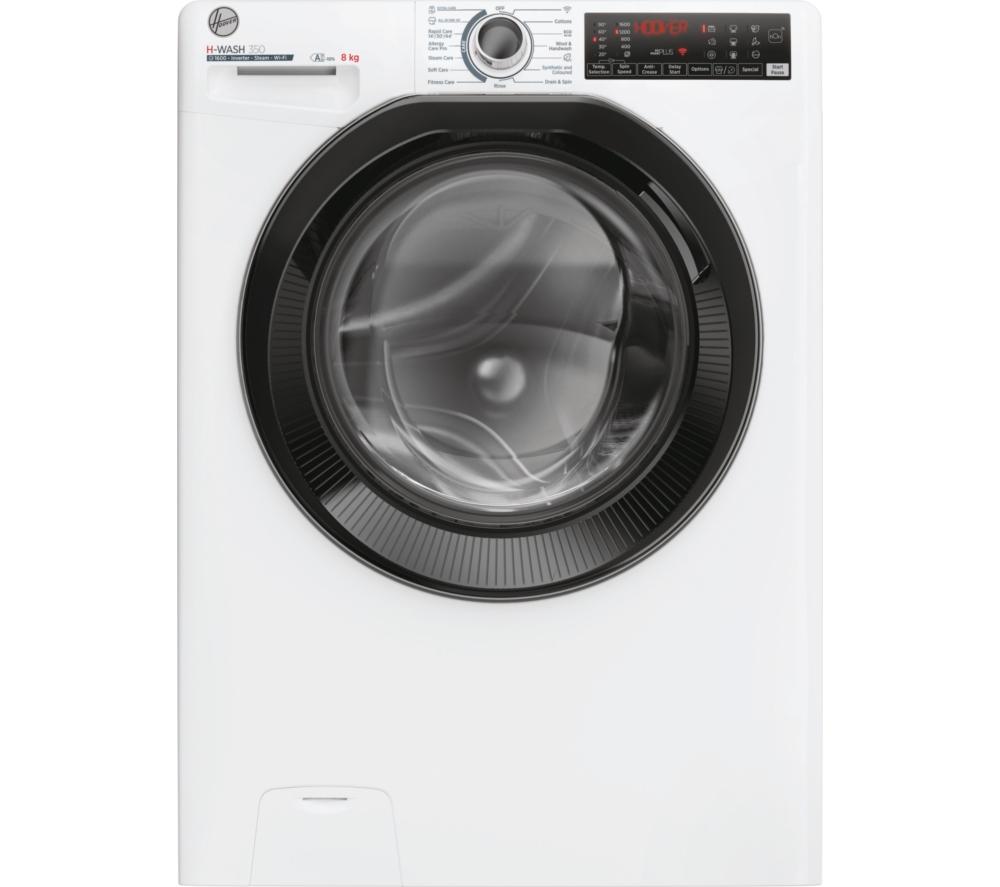 HOOVER H-Wash 350 H3WPS686TAMB6-80 WiFi-enabled 8 kg 1600rpm Washing Machine - White