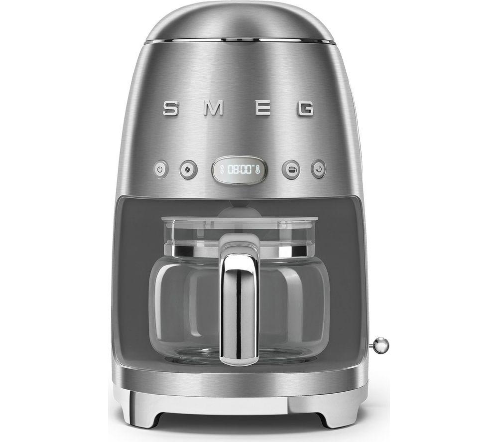 SMEG DCF02SSUK Drip Filter Coffee Machine - Stainless Steel