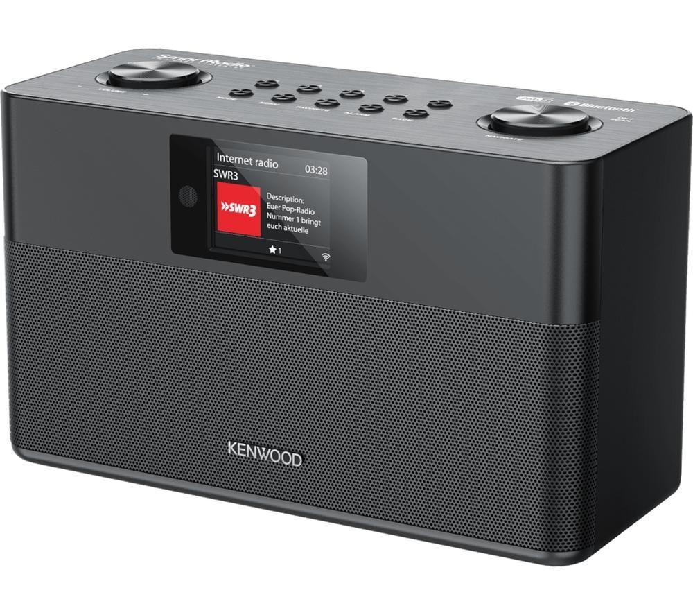 KENWOOD CR-ST100S DAB+/FM Smart Bluetooth Radio - Black