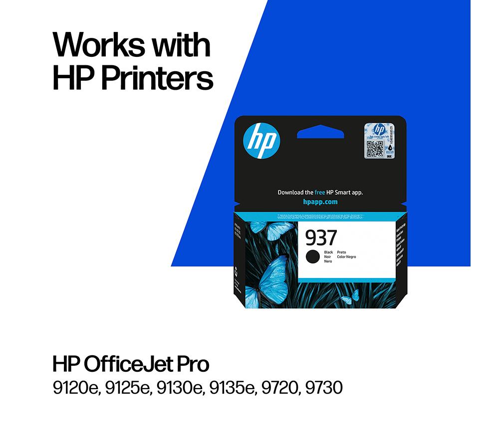 Buy HP 937 Original Black Ink Cartridge | Currys