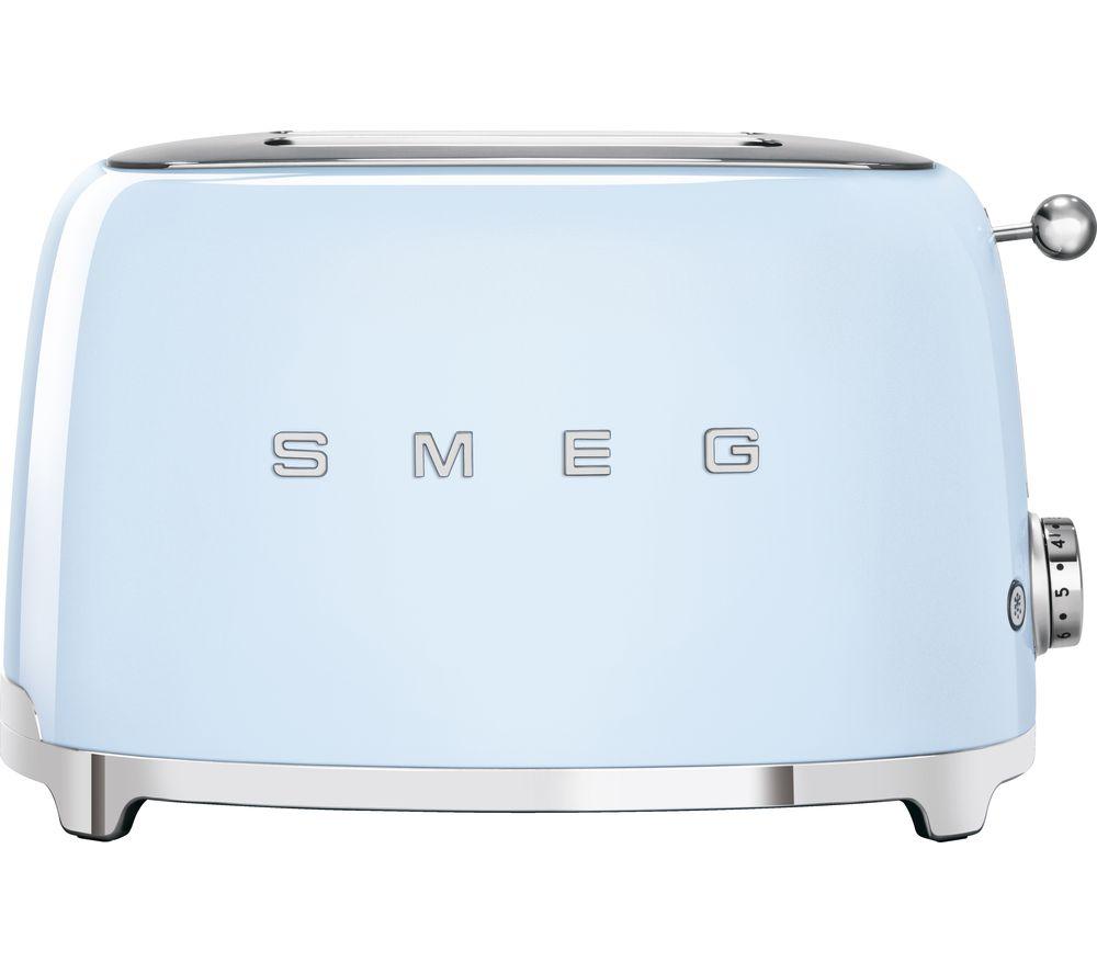SMEG TSF01PBUK 2-Slice Toaster - Pastel Blue