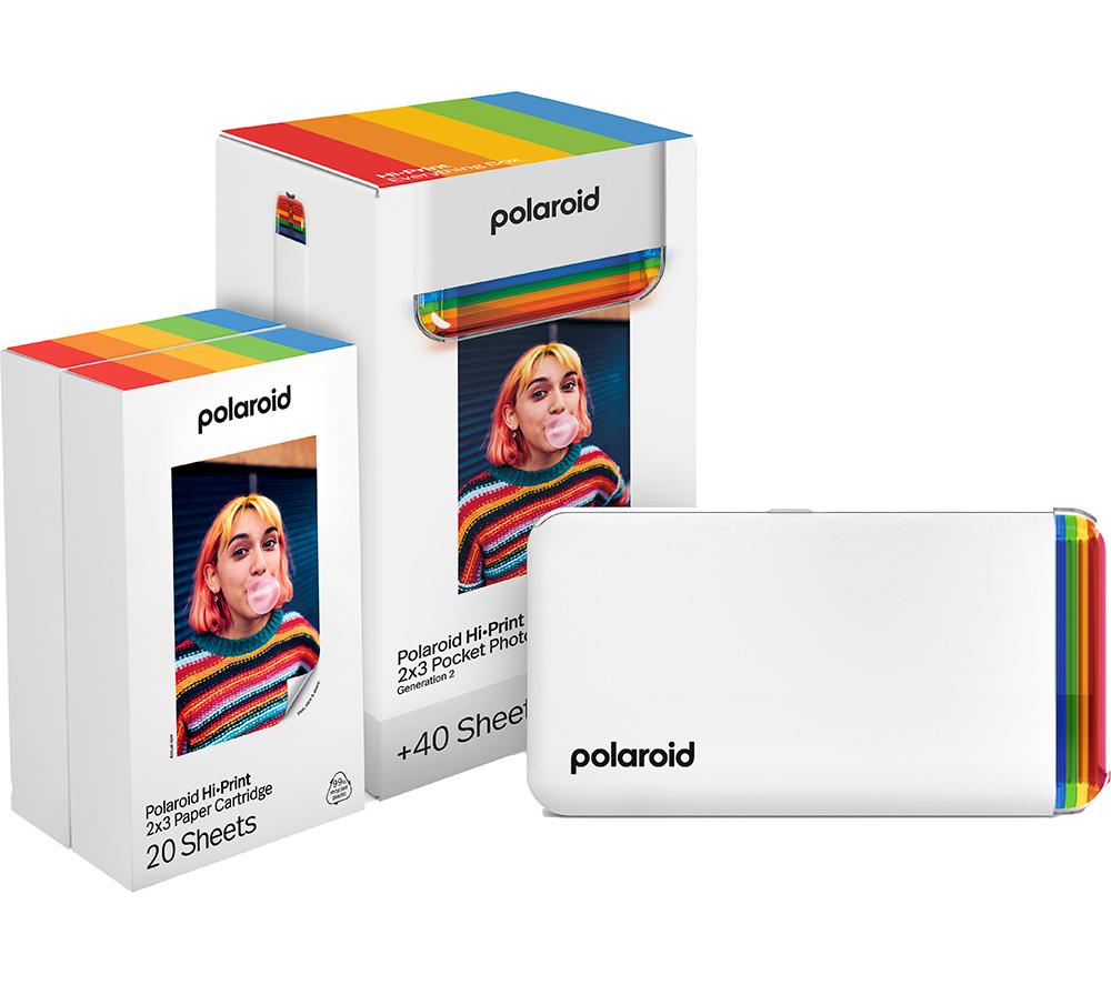 POLAROID Hi-Print Gen2 Photo Printer Everything Box - White
