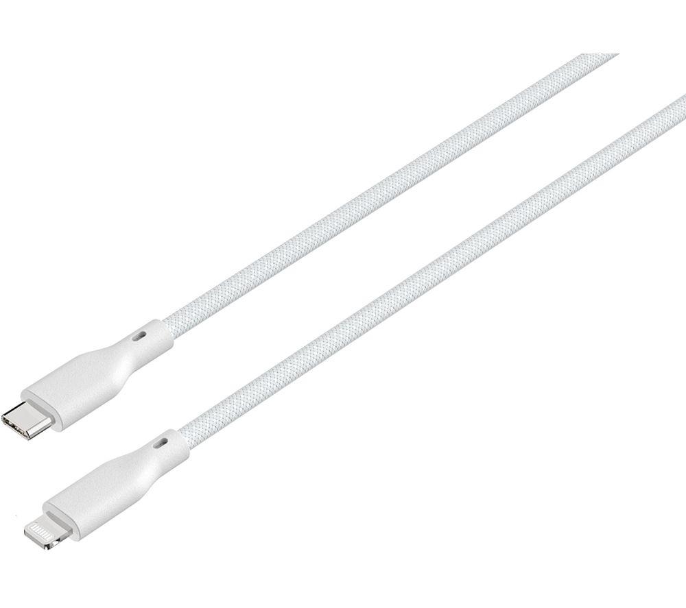 GOJI Braided USB Type-C to Lightning Cable - 2 m