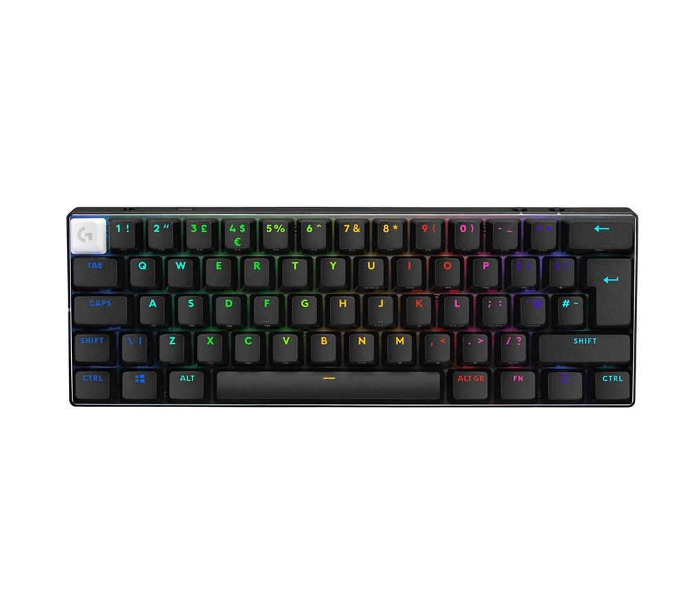 LOGITECH PRO X 60 LIGHTSPEED Wireless Gaming Keyboard - Black