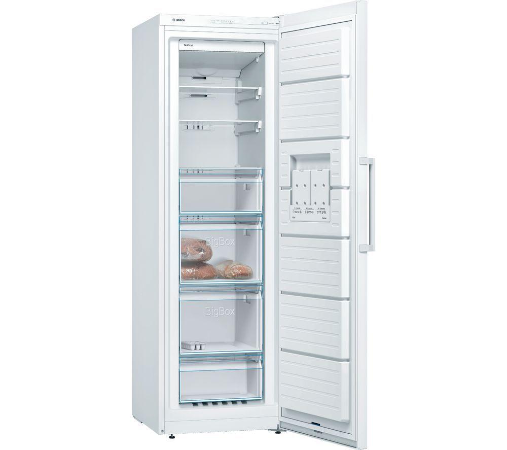 BOSCH Series 4 GSN36VWEPG Tall Freezer - White
