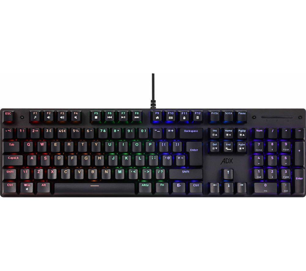 ADX FireFight Advanced MK15 Mechanical Gaming Keyboard - Black