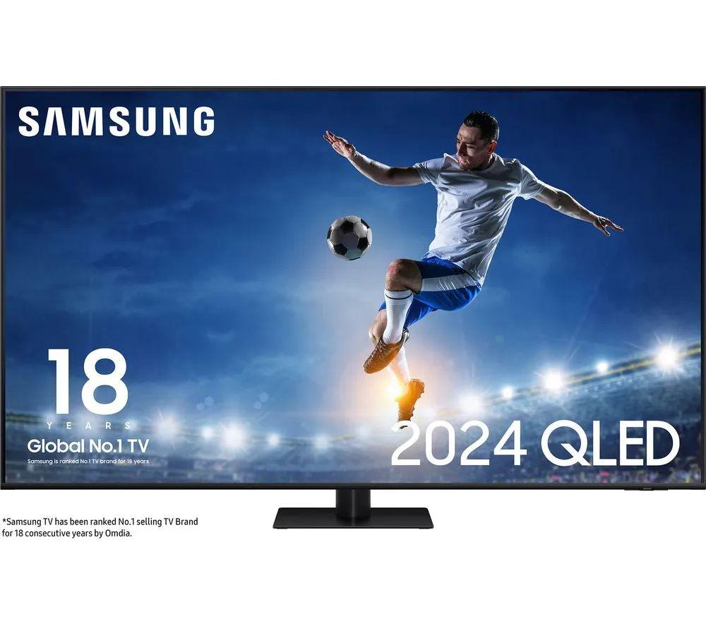 55 SAMSUNG QE55Q70DATXXU  Smart 4K Ultra HD HDR QLED TV with Bixby & Alexa, Black