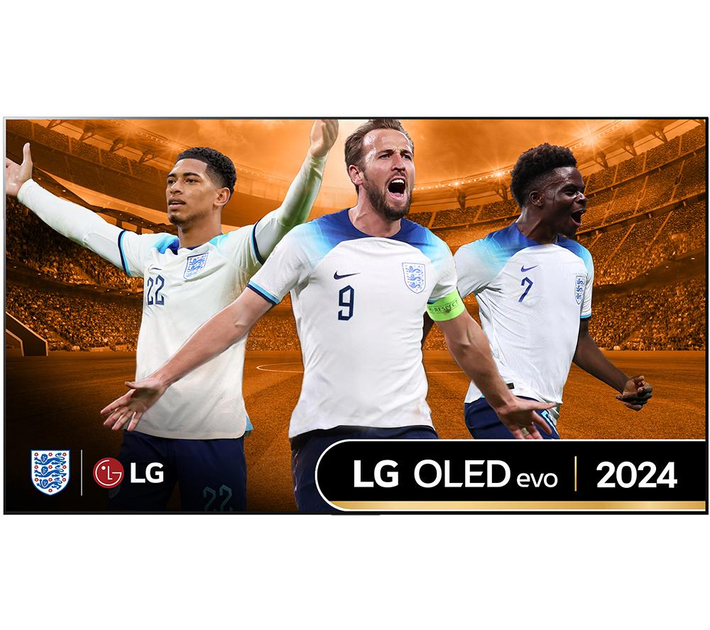 55 LG OLED55G45LW  Smart 4K Ultra HD HDR OLED TV with Wall Mount, Silver/Grey