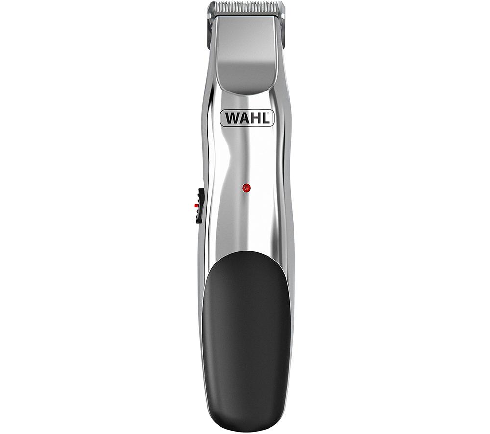 WAHL Groomsman Rechargeable 9916-1117 Beard Trimmer - Black & Chrome