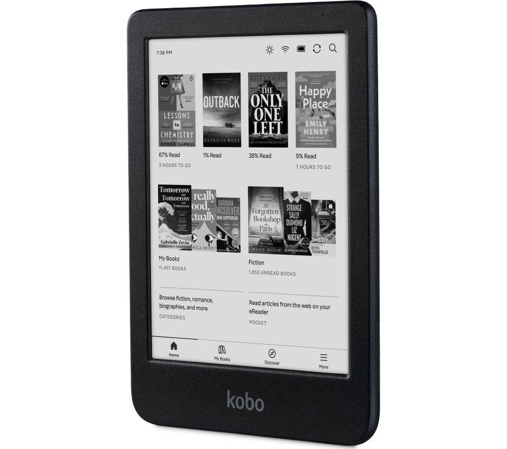 KOBO Clara BW 6inch eReader - 16 GB, Black