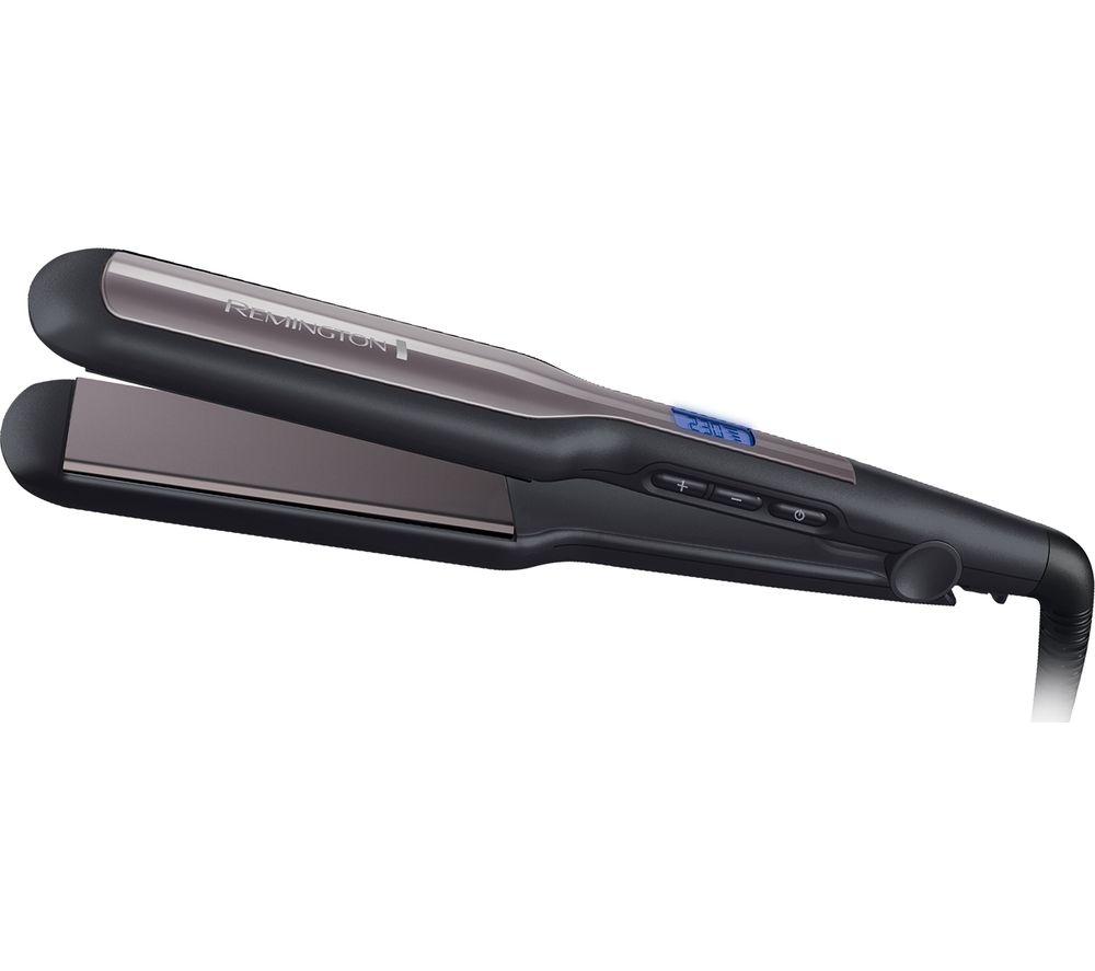 REMINGTON Pro Ceramic S5525 Extra Wide Hair Straightener - Grey