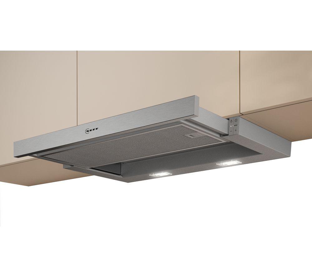 NEFF N50 D46ED22N1B Telescopic Cooker Hood - Silver