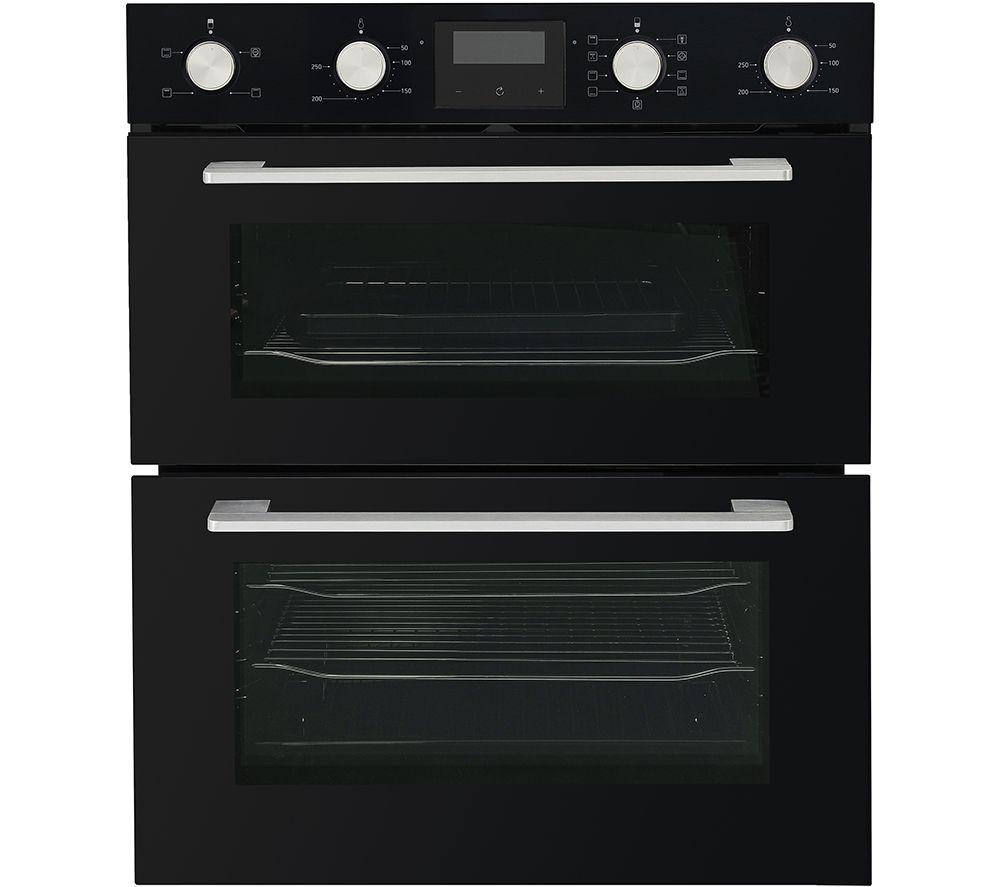 BELLING BEL BI703MFC Electric Double Oven - Black