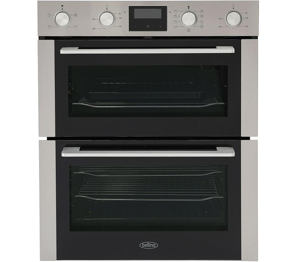 BELLING BEL BI703MFC Electric Double Oven - Stainless Steel