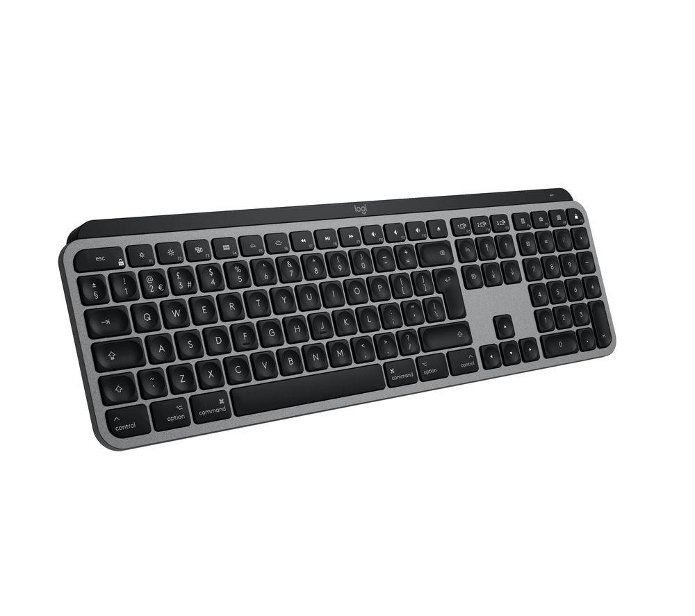 LOGITECH MX Keys S for Mac Wireless Keyboard - Space Grey