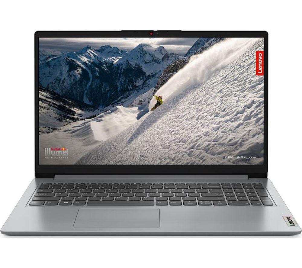 LENOVO IdeaPad 1 15.6inch Laptop - AMD Ryzen™ 3, 128 GB SSD, Cloud Grey