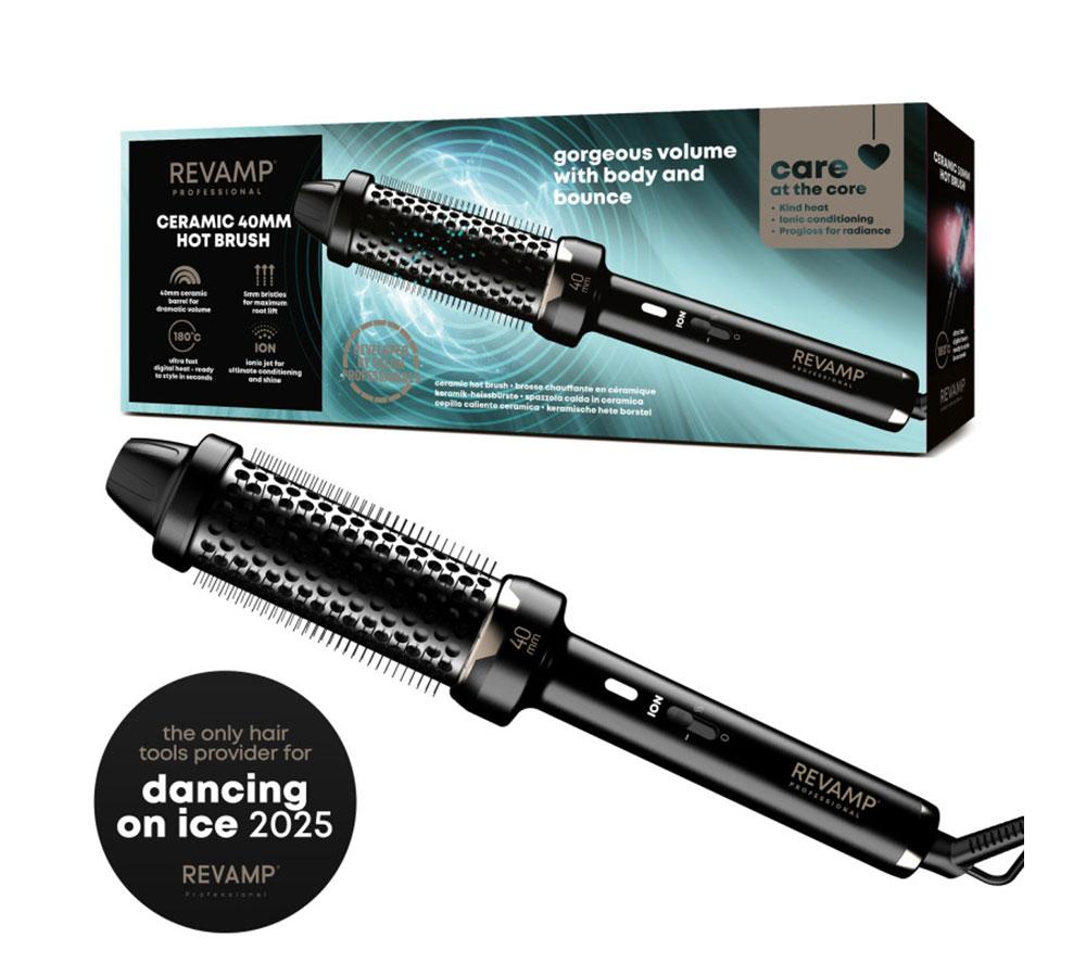 REVAMP Big Hot Brush - Black