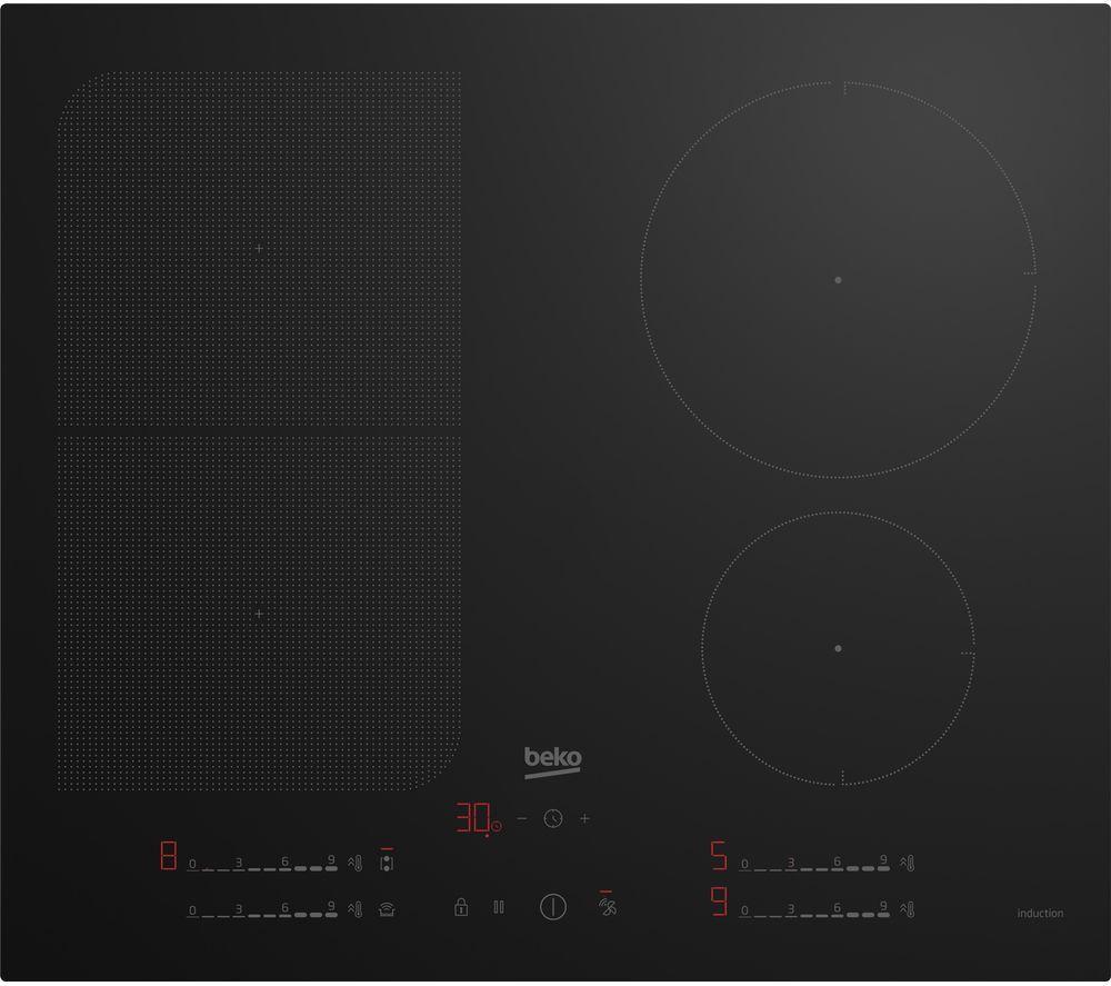 BEKO Pro HII64760UFT 59 cm Electric Induction Hob - Black