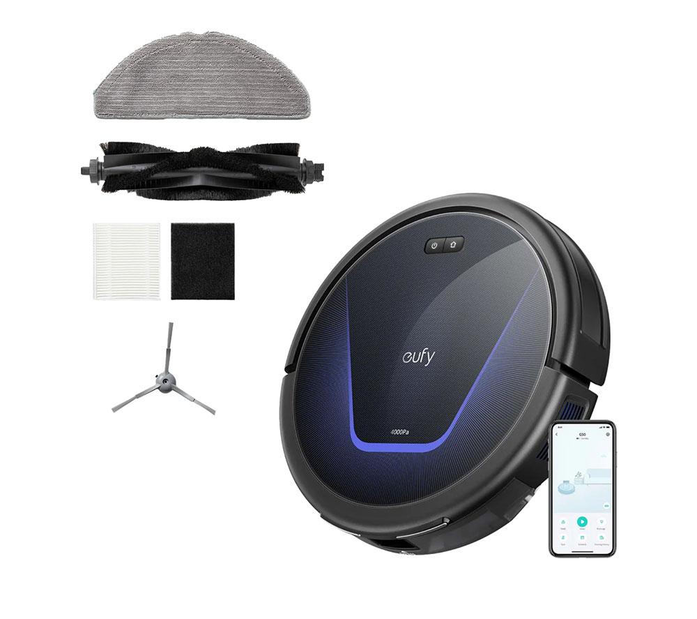EUFY G50 Hybrid Robot Vacuum Cleaner - Black