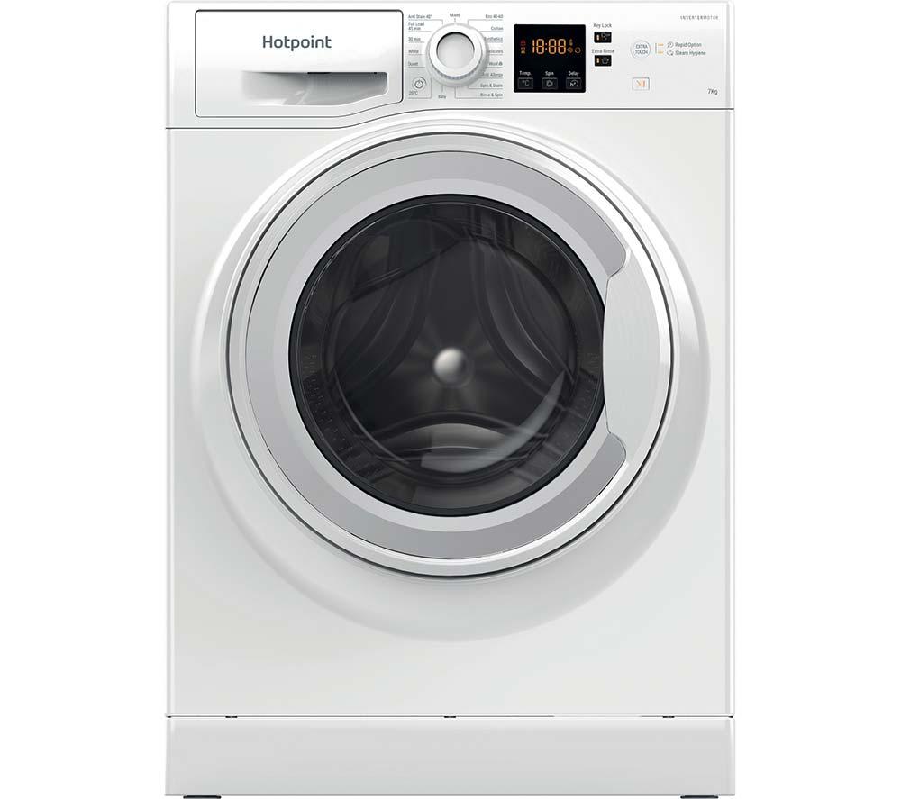 HOTPOINT Anti-Stain NSWM 1146 W UK 11 kg 1400 Spin Washing Machine - White