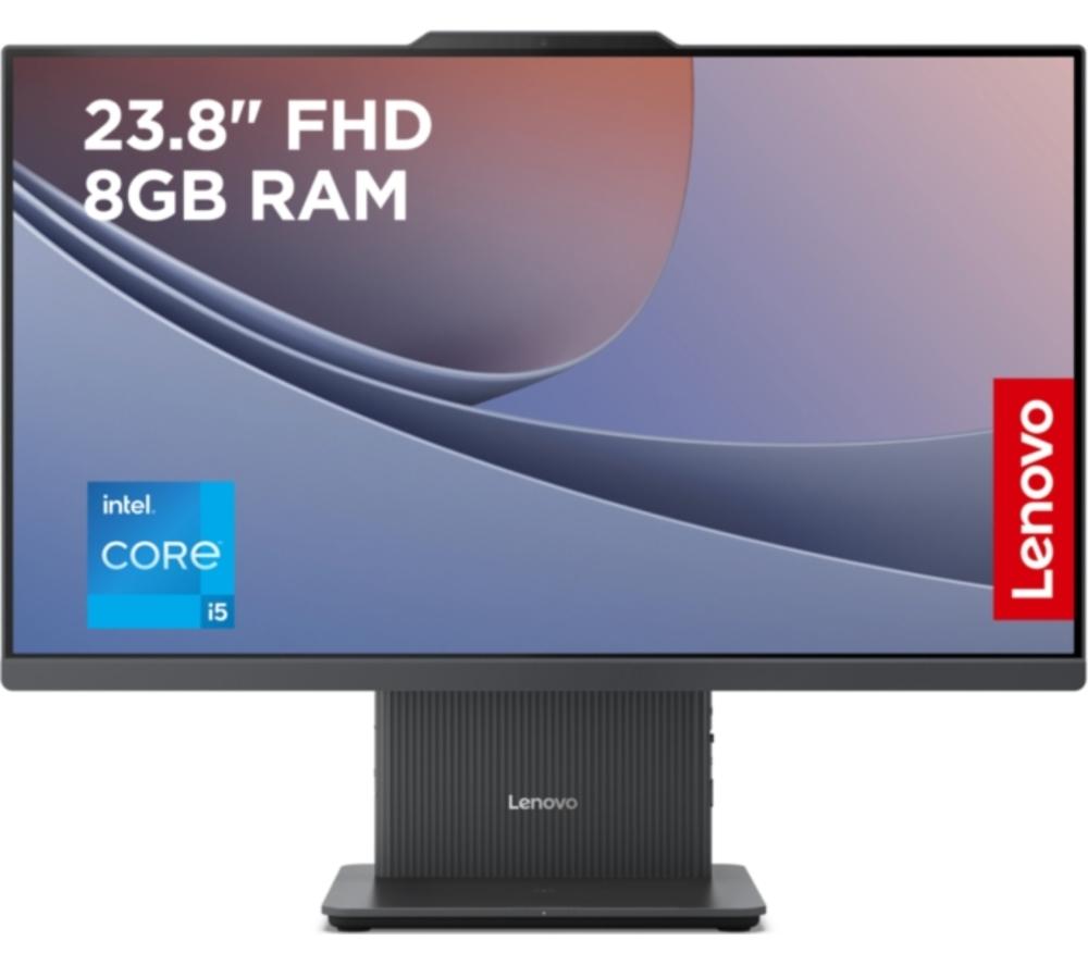 LENOVO IdeaCentre AIO 23.8inch All-in-One PC - Intel®Core  i5, 512 GB SSD, Grey