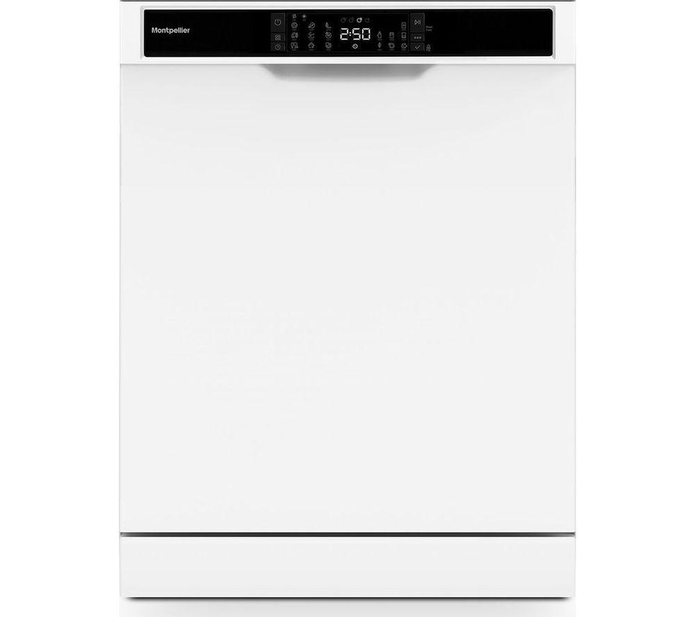 MONTPELLIER MDWC1496W Full-Size Dishwasher - White