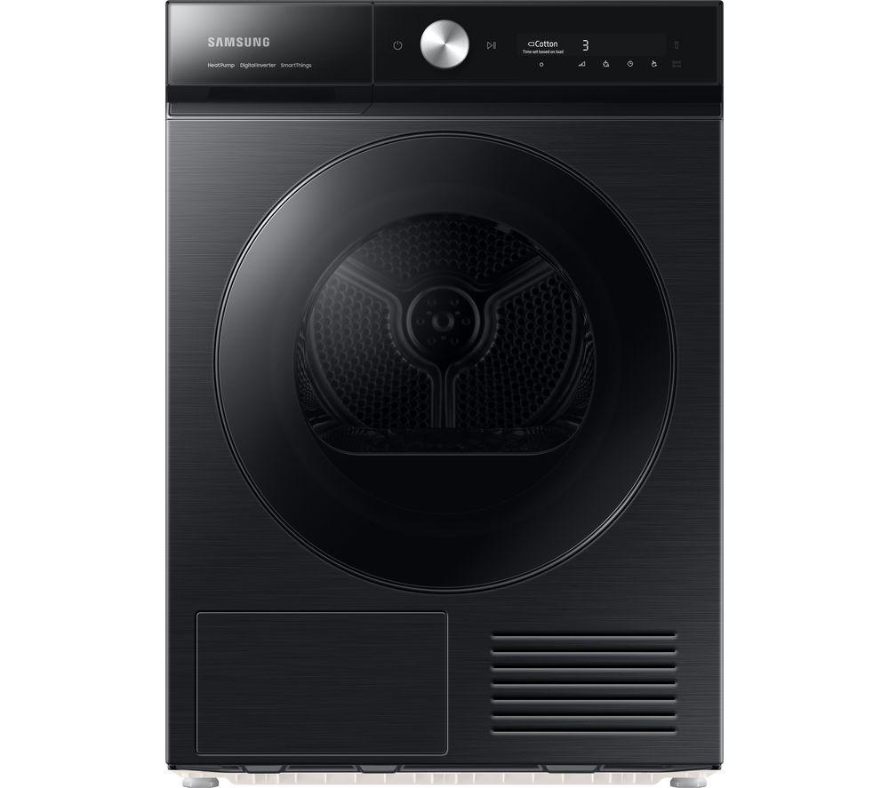 SAMSUNG Bespoke Series 8 Super Speed Dry DV90BB9545GBS1 WiFi-enabled 9 kg Heat Pump Tumble Dryer   Black