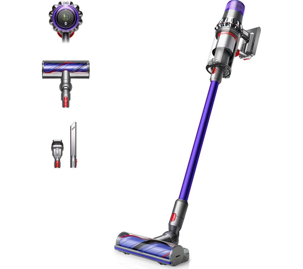 DYSON V11 Advanced Cordless Vacuum Cleaner - Nickel & Purple