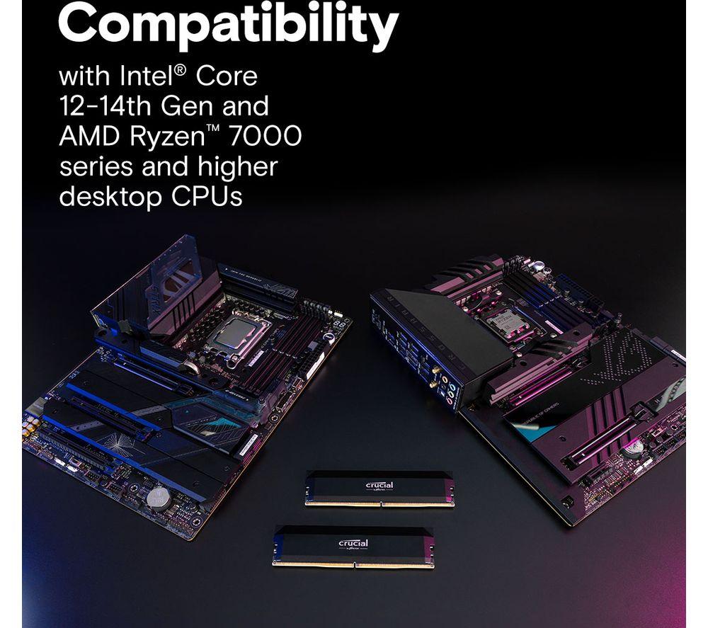 Buy CRUCIAL Pro Overclocking 32 GB 6000 MHz DDR5 Memory Kit - 16