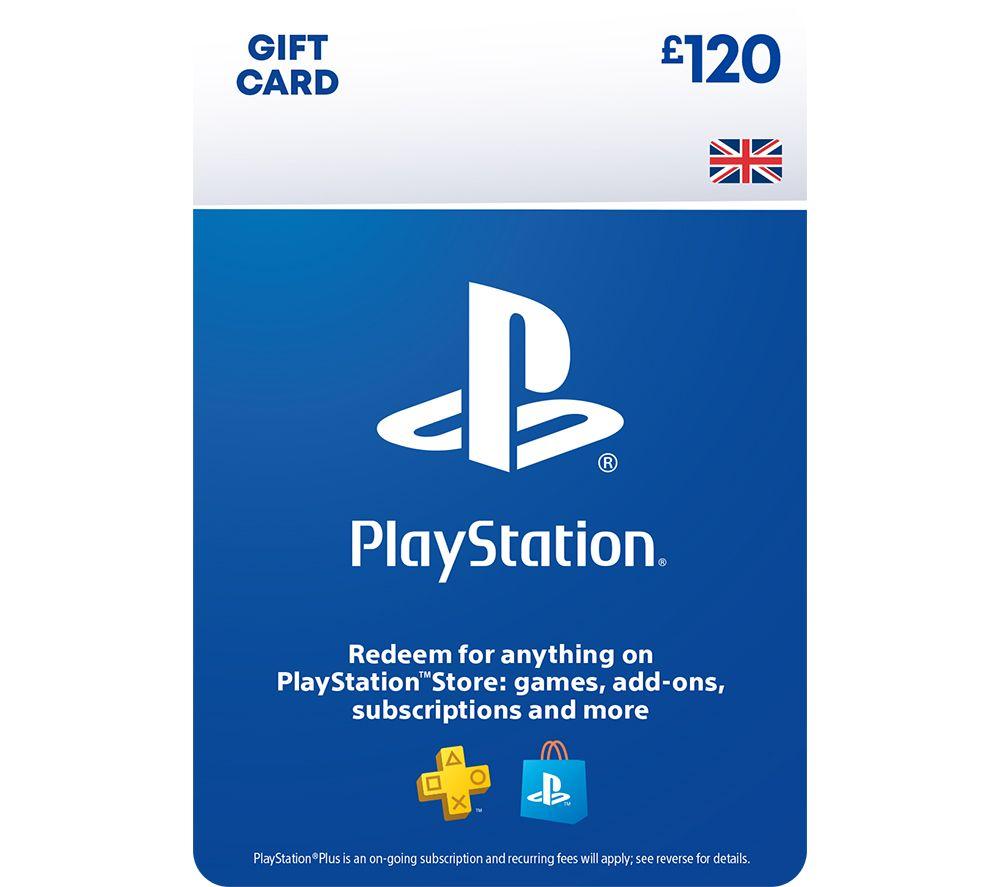 120 PlayStation Store Gift Card - PSN UK Account