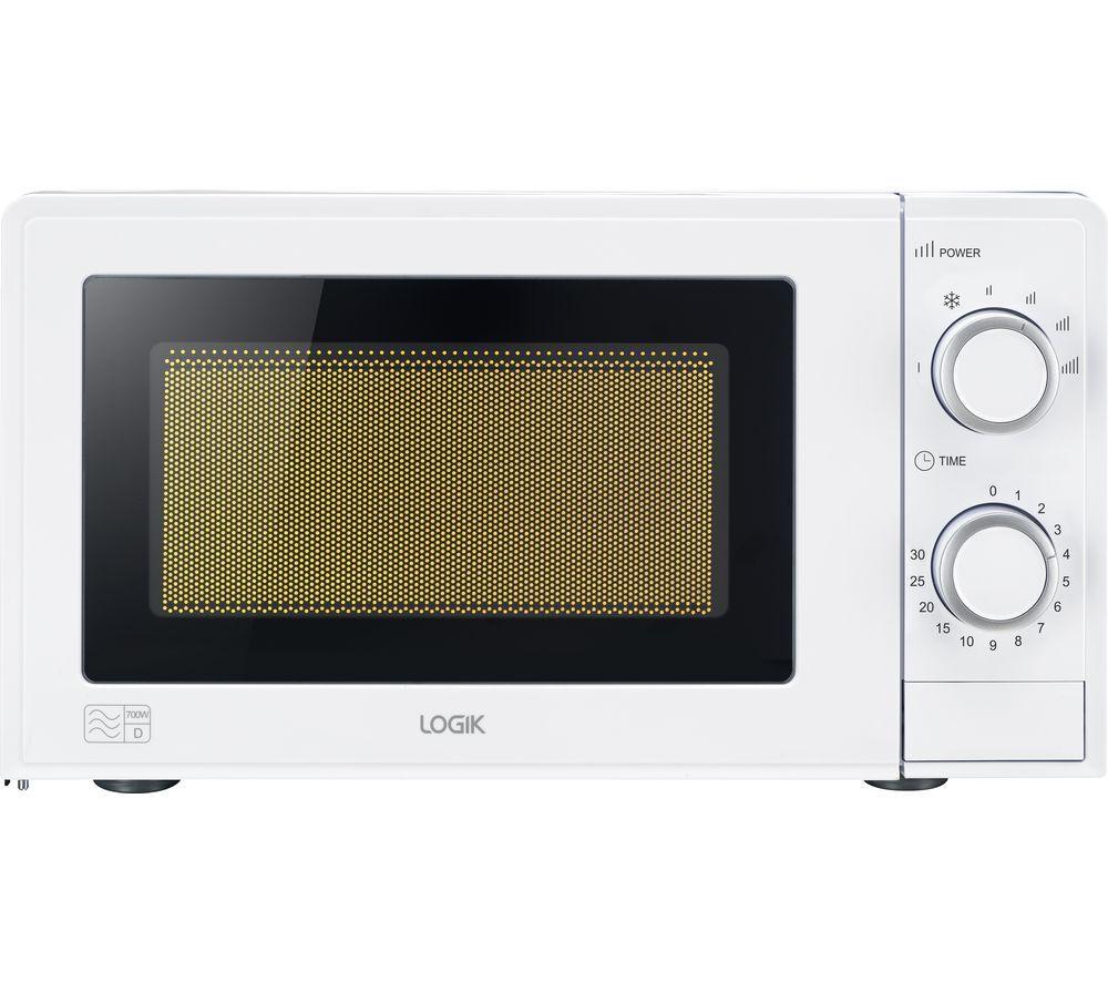 LOGIK LMW24 Compact Solo Microwave - White