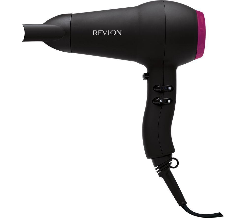 REVLON Fast & Light Hairdryer - Black