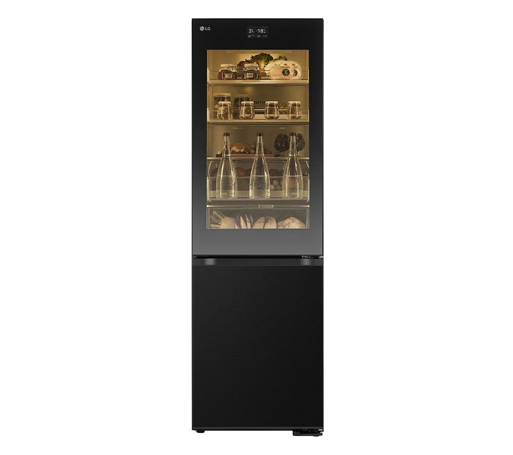 LG InstaView GBG7190CEV Smart 60/40 Fridge Freezer - Essence Black Steel