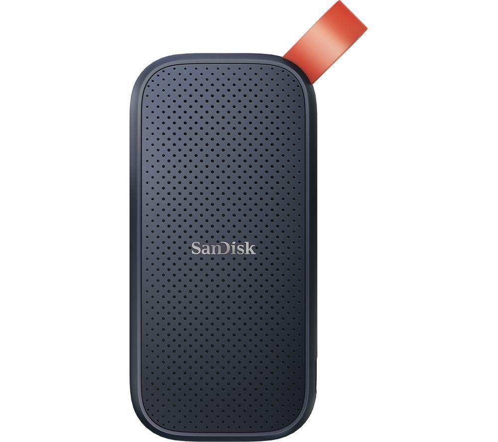 SANDISK Portable External SSD - 1 TB, Black